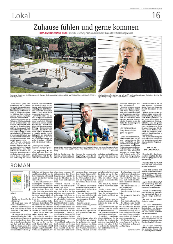 Artikel Schifferstadter Tagblatt 22.06.2019